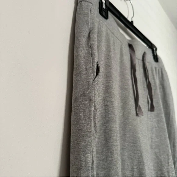 Cozy Earth Bamboo Stretch Knit Pajama Short Heather Grey - Picture 3 of 7